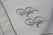Usługa haft monogramu .Haft personalizowany