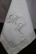 Usługa haft monogramu .Haft personalizowany