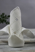 Serwetka lniana Mereżka ręcznie robiona  M1 (handmade) 