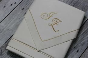 Usługa haft monogramu .Haft personalizowany