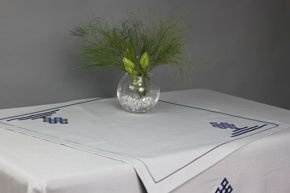 Serweta New York haft granatowy