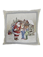 Poszewka Świąteczna gobelinowa  Mikołaj