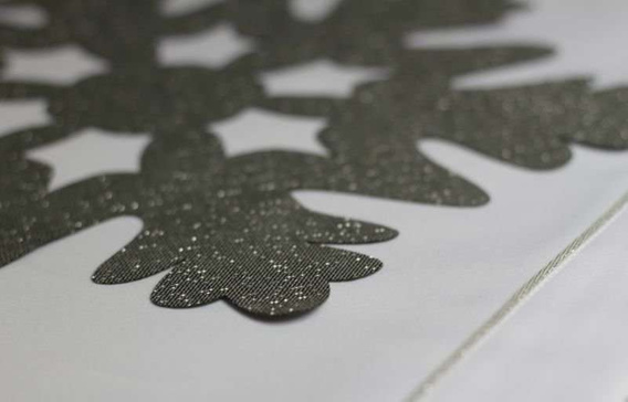 Płatek śniegu glamour serwetka