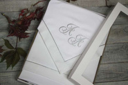 Usługa haft monogramu .Haft personalizowany
