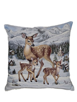 Poszewka Świąteczna gobelinowa Jelonki