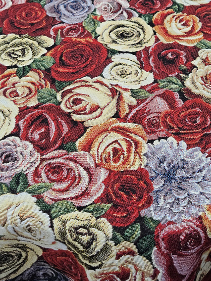 Obrus Gobelinowy Bukiet Róż -owal