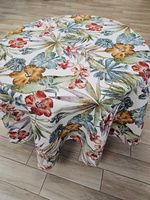 Obrus Gobelinowy Hibiskus -koło