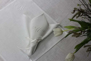 Usługa haftu inicjałów (monogram)  Haft personalizowany