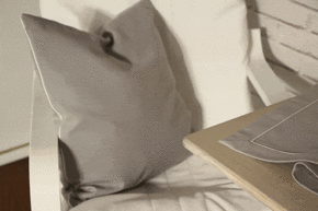 Poduszka ozdobna Maria szara