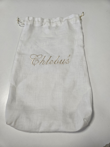 Lniany worek na chleb "Chlebuś "