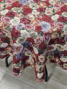 Obrus Gobelinowy Bukiet Róż -owal