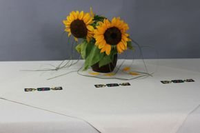 Serweta plamoodporna haftowana Łowicz