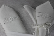 Usługa haftu inicjałów (monogram)  Haft personalizowany