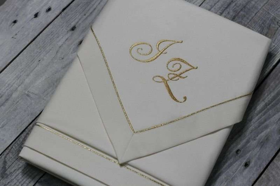 Usługa haft monogramu .Haft personalizowany