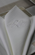 Usługa haftu inicjałów (monogram)  Haft personalizowany