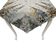 Serweta Gobelinowa Świąteczna  Choinki 100x100