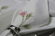 Serwetka plamoodporna Alexa haft różowy
